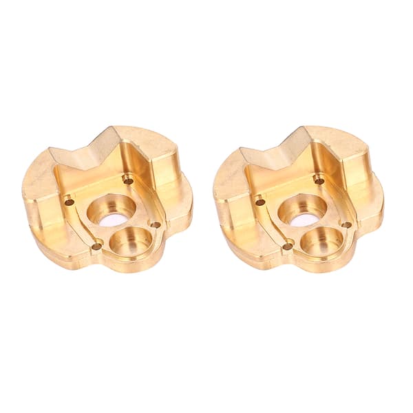 2 stk. messing tunge RC-dele tilbehør passer til Axial Capra1.9 UTB SCX10 III