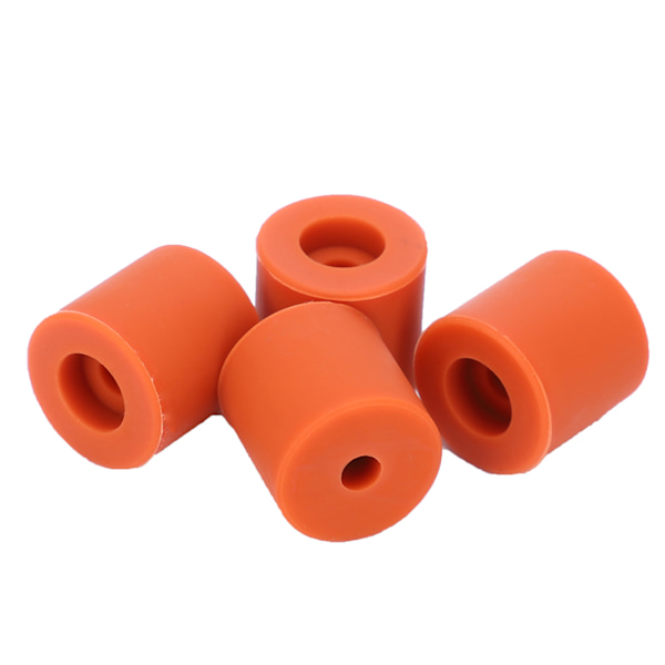 12 Styck Silikon Varmbädd Utjämningspelare Stötdämpare 3D-skrivare Tillbehör 16mm