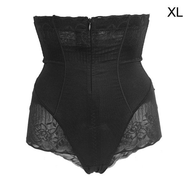 Dragkedja med hög midja efter förlossningen Andas Bodybuilding Shaping Byxor Body Shaper Butt Lifter Slimming PantyXL