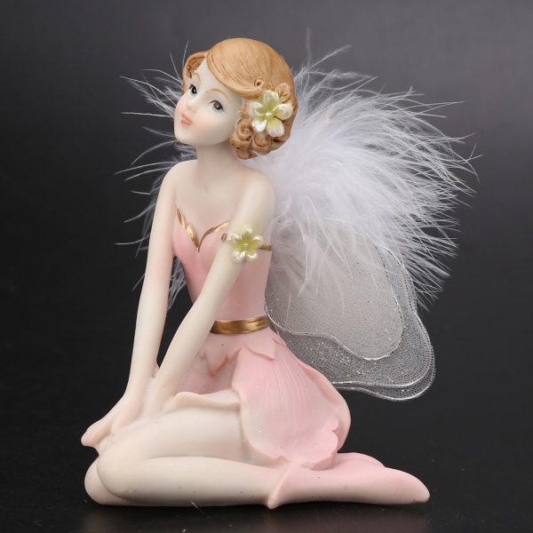 European Angel Model Ornament Håndlaget harpiksfigurer Craft Gift Home Decoration