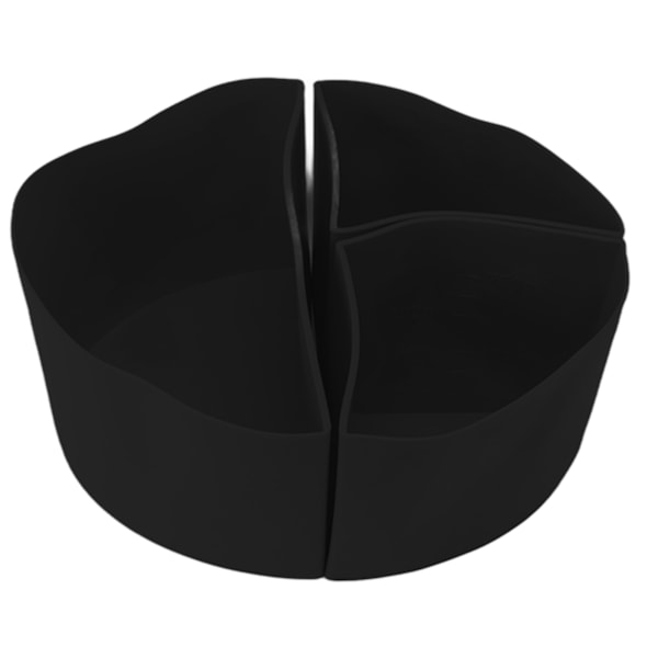 3 i 1 Slow Cooker Liner 6QT Silikone Gryde Inddeler Nem at Rengøre Slow Cooker Tilbehør Madlavning Liner til Hjem Restaurant Sort