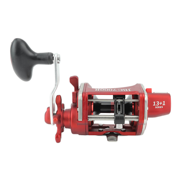 Baitcasting fiskehjul med nummerdisplay Metal fiskesnøre hjul til flod sø JBC7000R