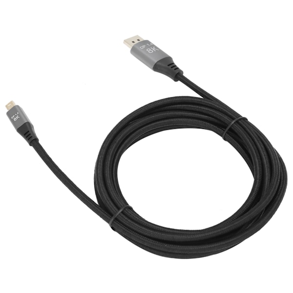 Version 1.4 Mini DP till DP-kabel Tvåvägs ömsesidig konvertering för Displayport Line 4K@144Hz HD-kabel för datorer TV-apparater Projektorer Skärmar 3 meter