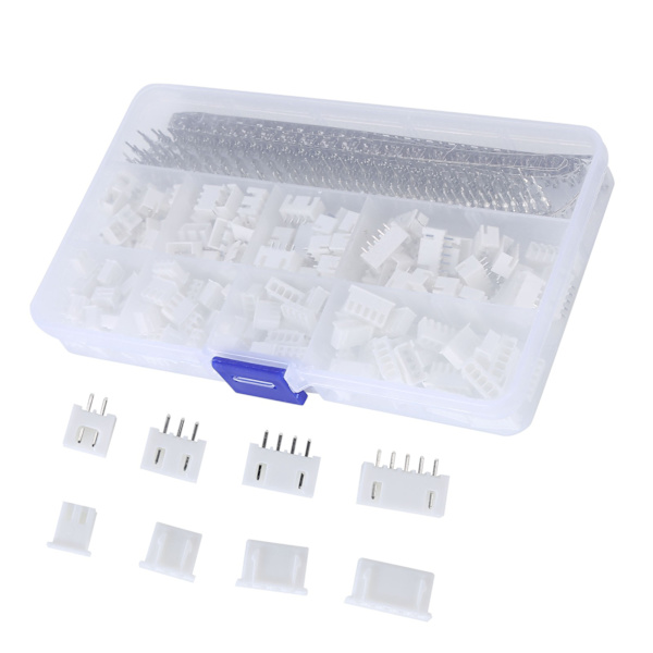 560 stk. Pin Header Terminaler Elektrisk Ledningskrympestik Huse Sortimentssæt 2,54 mm
