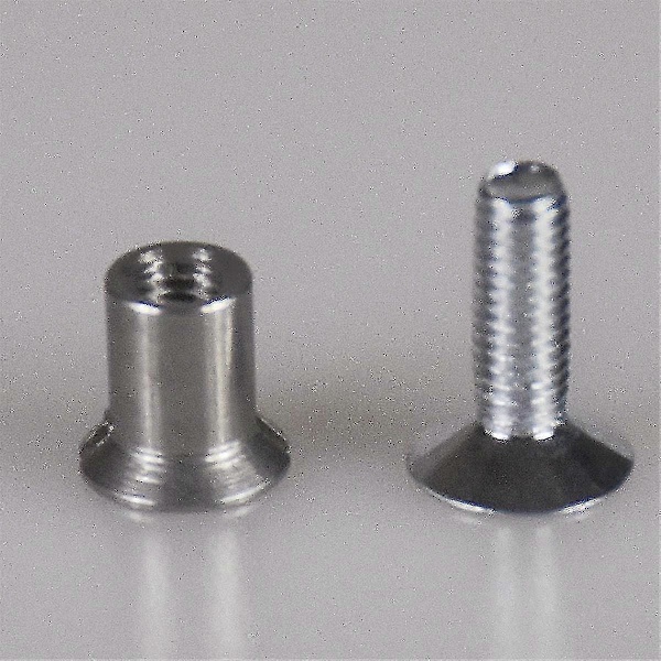 24 stk. Hub Skrue Sett Universelt 10,5 tommer X 1/4 tommer Hub Take Up Reel Skrue Sett For Ampex For