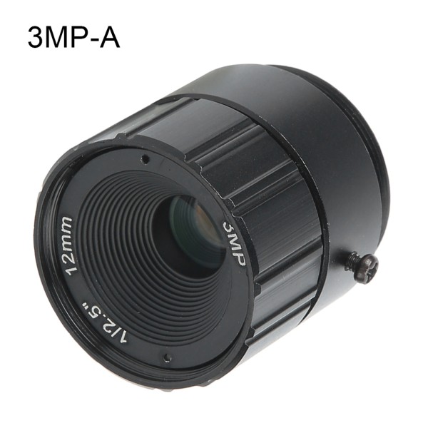 CCTV fast objektiv 12mm 3MP High Definition CS-feste for kamera