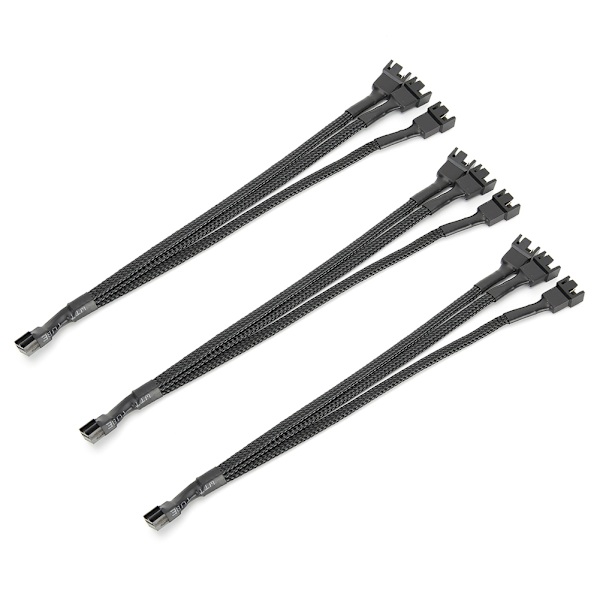 3-delad förlängningskabel 1 till 3-vägs splitter hylsad 4-stifts till 4-stifts + 3-stifts adapter