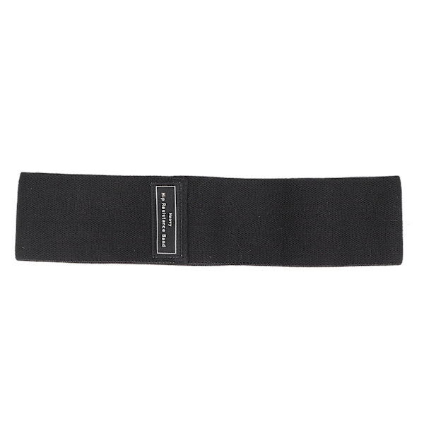 Träningsmotståndsband Halkfri Fitness Elastisk Stretching Träningsband Dragrem Bälte (svart)