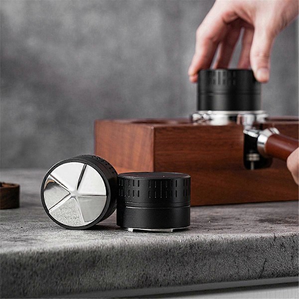Kaffepress i rostfritt stål, italiensk kaffepress 51mm