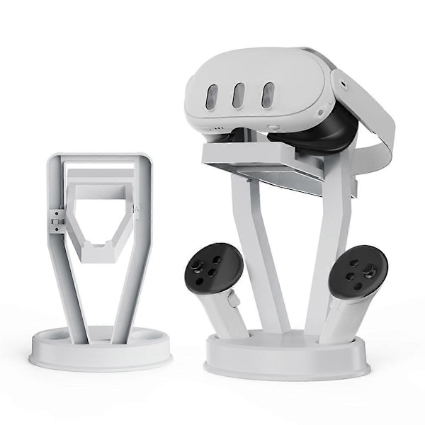Konsollkontrollorganisator for Meta Quest3/for PS MOVE Grip Hvit