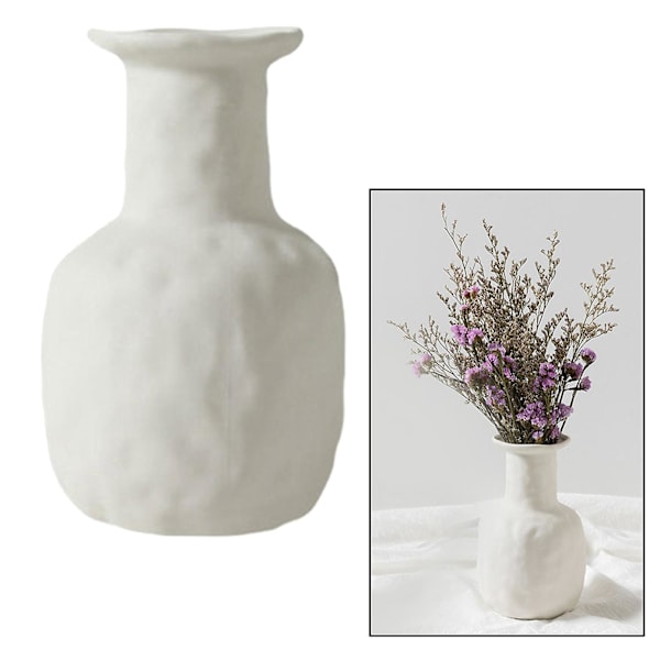 Elegant Keramik Vase til Bordblomsterarrangement - Hjemmedekoration (1 stk)