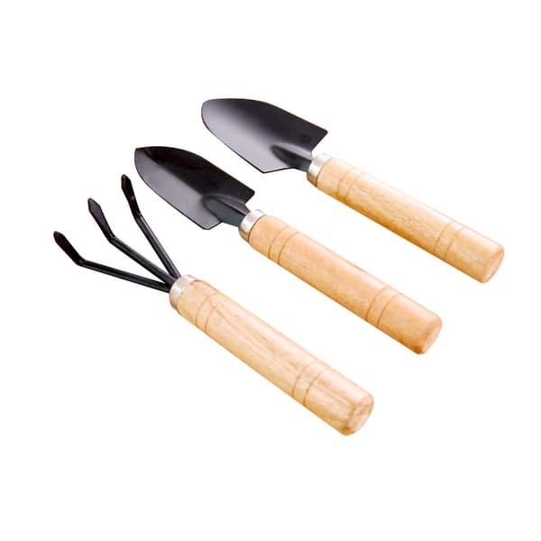 Trädgårdsspade Set Mini Kit Hushålls Krukväxter Plantering Blommor Suckulenter Trädgårdsarbete Ogräsverktyg