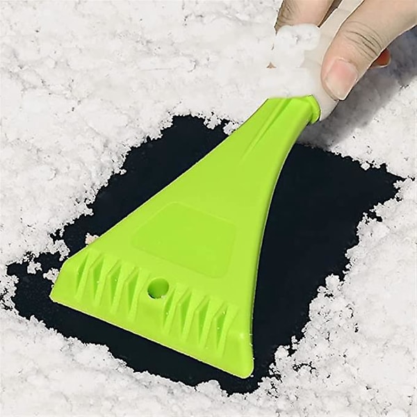 1 st Bil Snöborste Bil Isskrapa och Borste Bil Snöskyffel och Borste Kvastskaft Magisk Vindruta Bil Vindruta Is och Bilskrapa Snöborste (Svart)