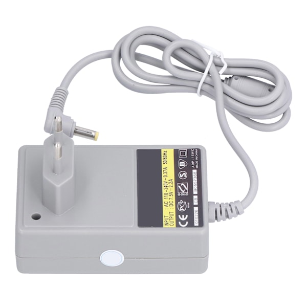 Værtsoplader til PS1 - Holdbar bærbar strømadapter med strømkabel til PS1-spilkonsol - EU-stik