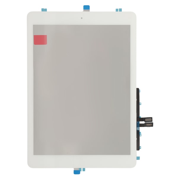 Kosketusnäytön digitoijan kokoonpanon vaihto Home-painikkeen kameran kiinnikkeellä IOS-tablettitietokoneelle valkoinen