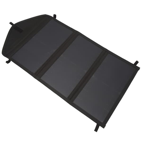 Vikbar solpanel monokristallin kisel bred kompatibilitet bil husbil telefon dator surfplatta laddning