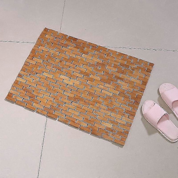 Bambu Kylpymatto Silikoni Liukueste Tyynyt Rullattava Kylpymatto Boho Bambu R Er Matot Zekaille