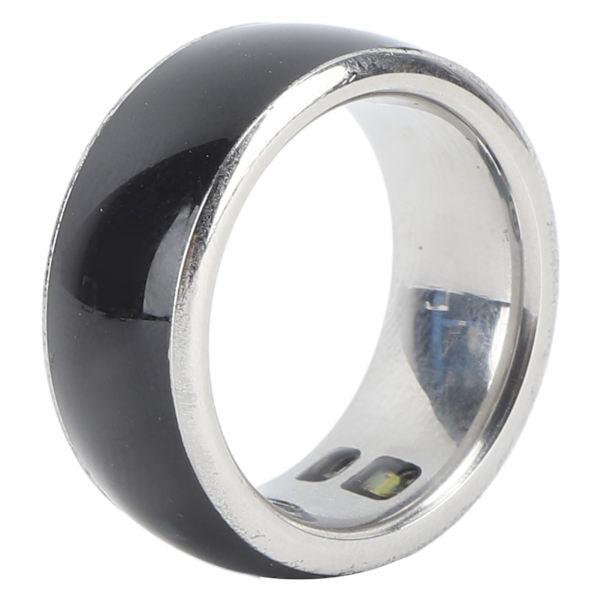Smart sundhedsring Bluetooth sundhedstracker ring blodiltmåling skridttælling vandtæt genopladelig bærbar smart ring størrelse 21