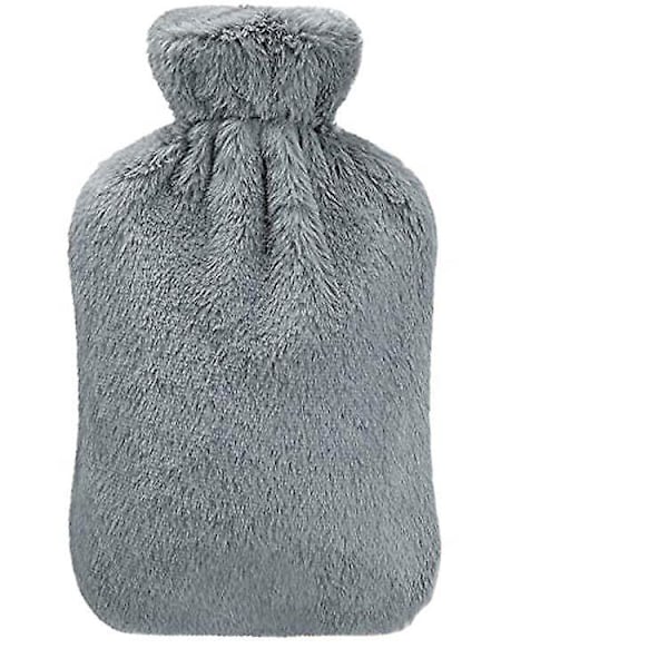 Large 1.8L Hot Water Bottle - Soft Cover Included - Pain Relief for Neck, Shoulders, Feet - Menstrual Cramps, Hot & Cold Therapy