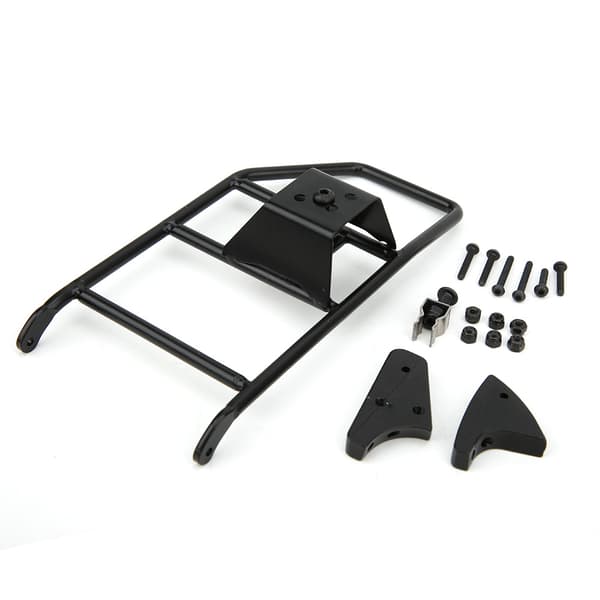 Metal reservehjulssæde til 1/10 Land Cruiser LC80 bilmodel legetøj DIY tilbehør sort