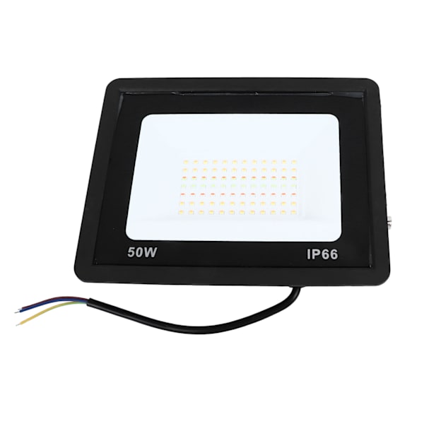 Färgförändrande LED-strålkastare för utomhusbruk, LED-scenbelysning, Bluetooth-smarta strålkastare för Tuya APP-kontroll 220V 50W RGB