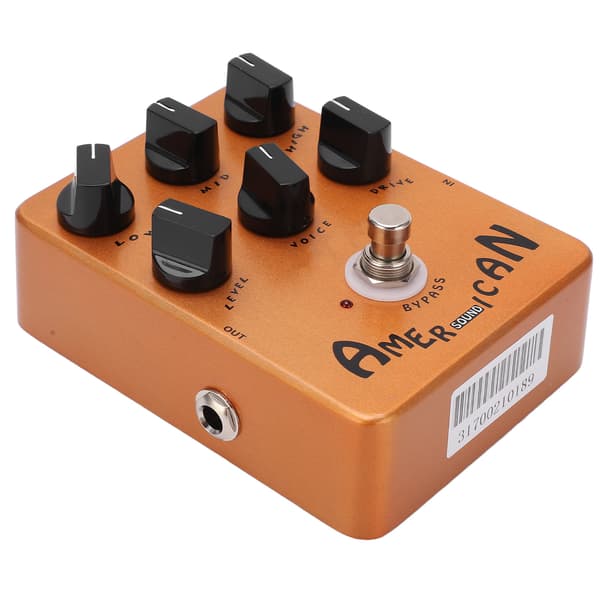 Højttalersimulator Elektrisk Guitar Kabinet Simulation Effekt Pedal 6 Knapper Justering 6mA