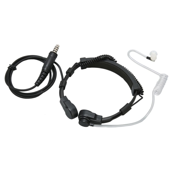 U94 PTT og halskontrol headset Støjreduktion Walkie Talkie Headset med PTT til YAESU VX 1R VX 2R VX 3R VXF 10 VXF 20