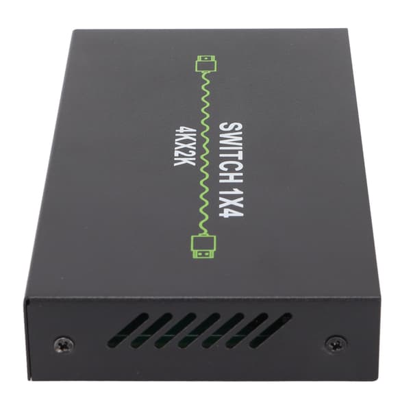 High Definition Multimedia Interface Splitter 4k 1 in 4 Ut Stabil Pålitlig Praktisk Datorenhet Spänning 100‑240VUK-kontakt