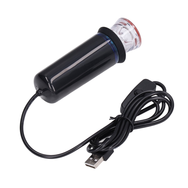 Elektrisk luftpumpe USB-drevet elektrisk vakuumpumpe med 2 dyser og oppbevaringspose for reiser