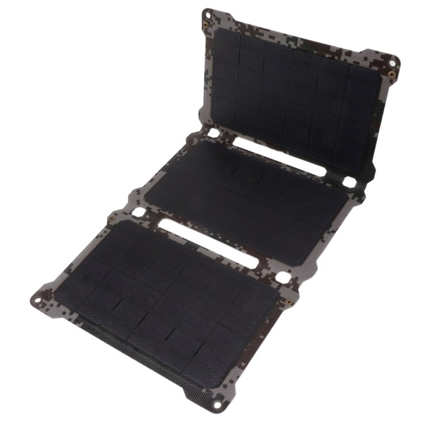 18V 5V 30W Fällbar Solpanel Bärbar Fällbar Monokristallin Solpanel för Utomhusaktiviteter Camping Vandring Bergsklättring Kamouflage
