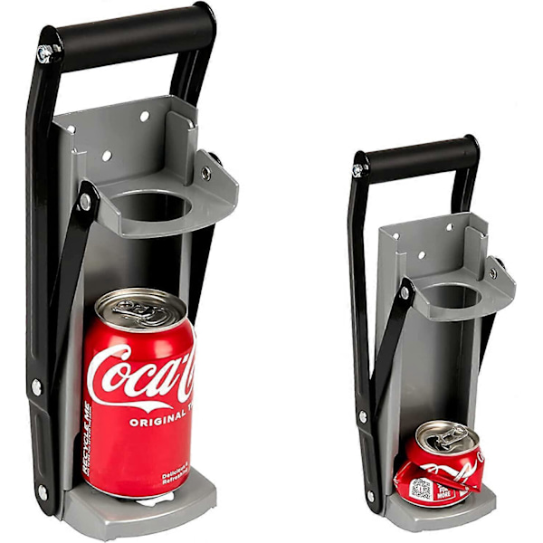 16OZ 500ML STOR ØLBOKS KNUSER VEGGMONTERT GJENVINNINGSVERKTØY FLASKEÅPNER B2 ZD