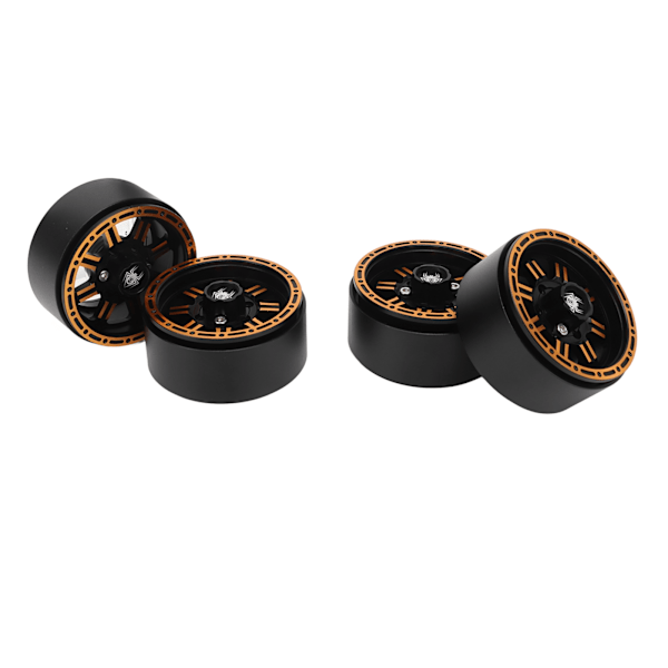 1,9 tuuman RC-pyörännavat painovoiman vähentäminen CNC-alumiiniseos 1,9 tuuman RC-pyörännapa Axial SCX10 Goldille