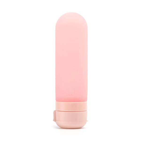45ML Bärbara påfyllningsbara flaskor i silikon för resor Kosmetika Schampo Duschgel Klämflaskor Lotion Schampo Badbehållare