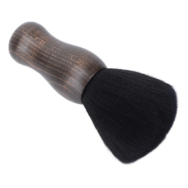 Broken Hair Sweep Cleaning Brush Frisørsalong Portable Trehåndtak Hals Støvbørste