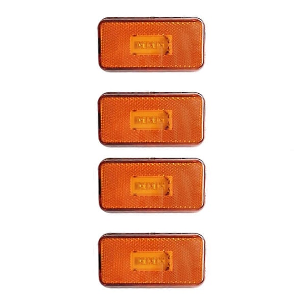 4 KPL 24 V LED-sivuvalot SCANIA G P R S -SARJAN kuorma-autoihin