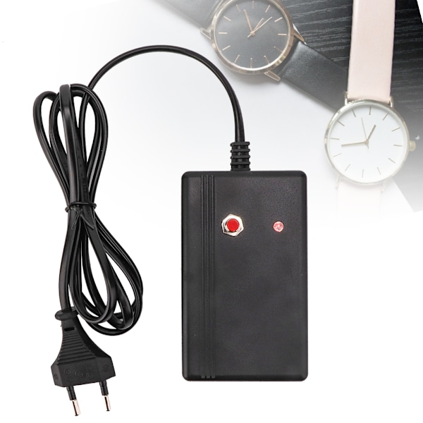 Professionelt mekanisk ur Demagnetizer Afgaussing Time Korrekt reparationsværktøj EU-stik 220V