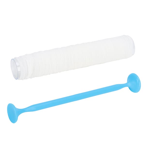 PVA Cylinder Vandopløseligt Net PVA Mesh Opløseligt Fiskefoderfælde Strømpe Agnpose Φ37mm / 1.5in X 5m / 16.4ft