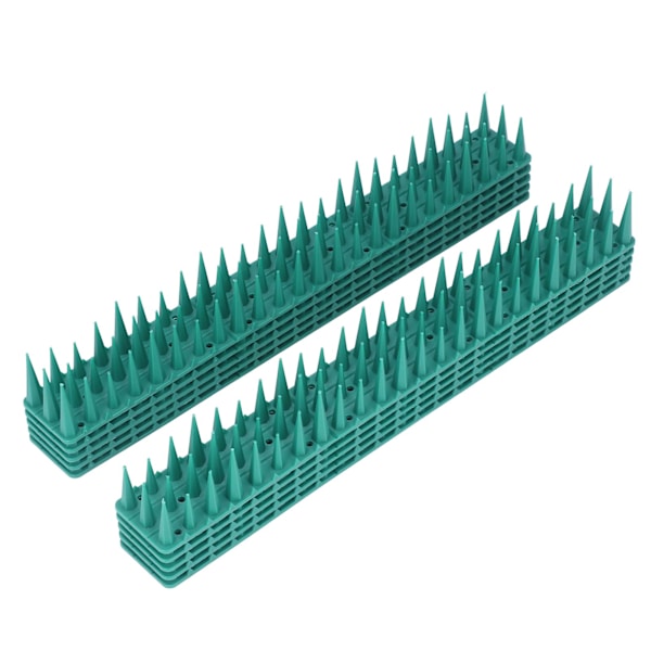 10 STK 36CM Fugleafskrækkende Spike Plastic Cat Repellent Spike Anti Theft Wall Spike til haven