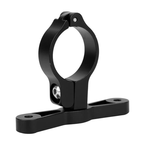 Flaskhållare i aluminiumlegering för cykel, justerbart koppfäste, adapter, svart
