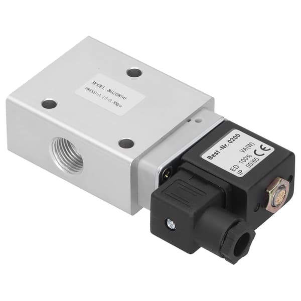 Elektrisk magnetventil 2 positioner 3-vejs enkeltstyret retningsventil 12 mm diameter 8020850AC110V
