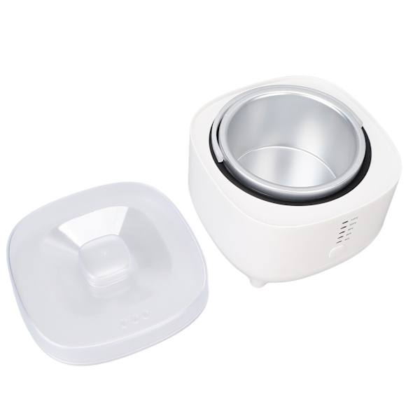 Paraffinvaxsmältmaskin Värmer snabbt 5 temperaturväxlar Vaxspa Maskin Pot Vit 500MLUS Plug 110V