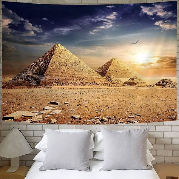 Egyptiska Pyramider Väggbonad