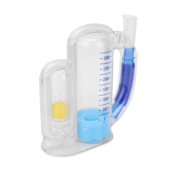 3000 ml Spirometria Hengitysharjoittelija Keuhkohengitys Vital Capacity -harjoittelutyökalu