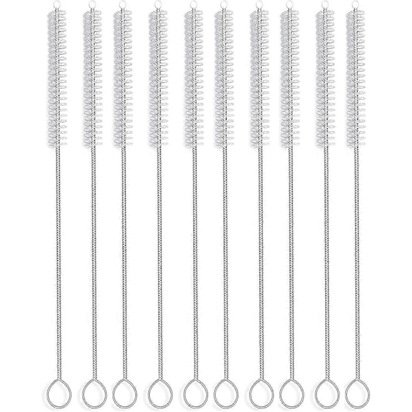 Stålbørste, Nylon Rørrenser 7.87-tommer X 2/5-tommer Sett med 10