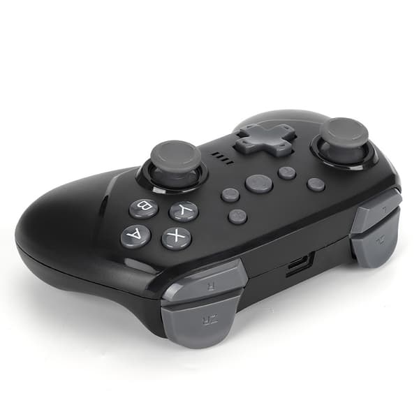 Trådløs Switch Gamepad Controller Joypad Fjernbetjening til Switch Konsol Joystick Sort