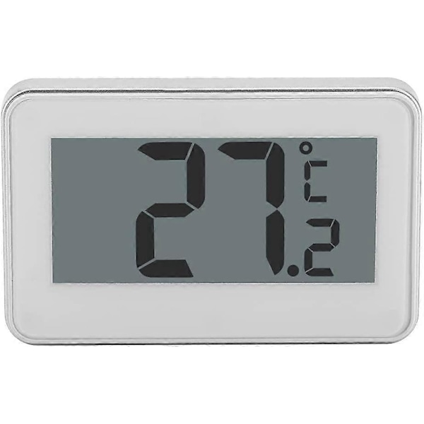 Køleskabstermometer, LCD Digitalt Køleskabstermometer med Justerbart Stativ og Magnet, -20 til 60 (-4F til 140F)