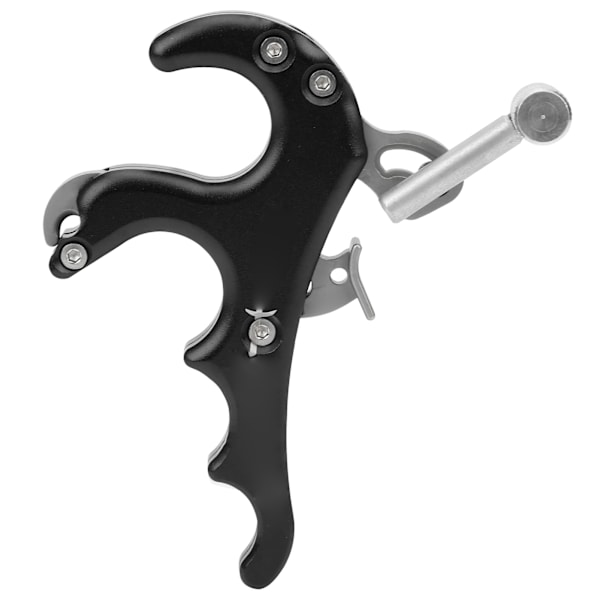 Metaludløserhjælpemidler Fire fingre Grip Tommelfingerskydel Trigger Compound Bue Tilbehørsort
