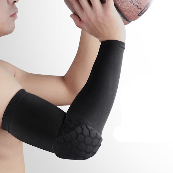 Unisex voksen medium sportsarmmanchet med beskyttende albuepude