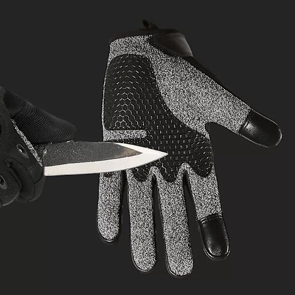 Vinterhandskar, Uppgraderad Klassisk Stil för Män och Kvinnor - Halksäkra, Vindtäta, Varma Handskar för Löpning, Utomhussporter, Körning, Cykling (L)