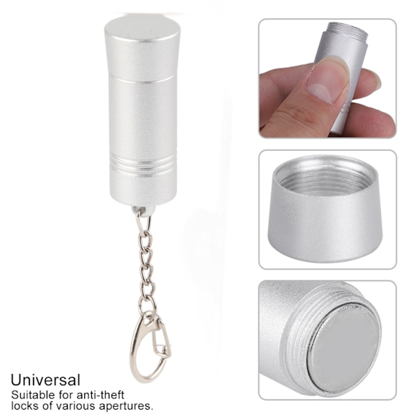 Mini Magneettinen Golf Tag Detacher Unlock Eas Hard Tag Security Remover